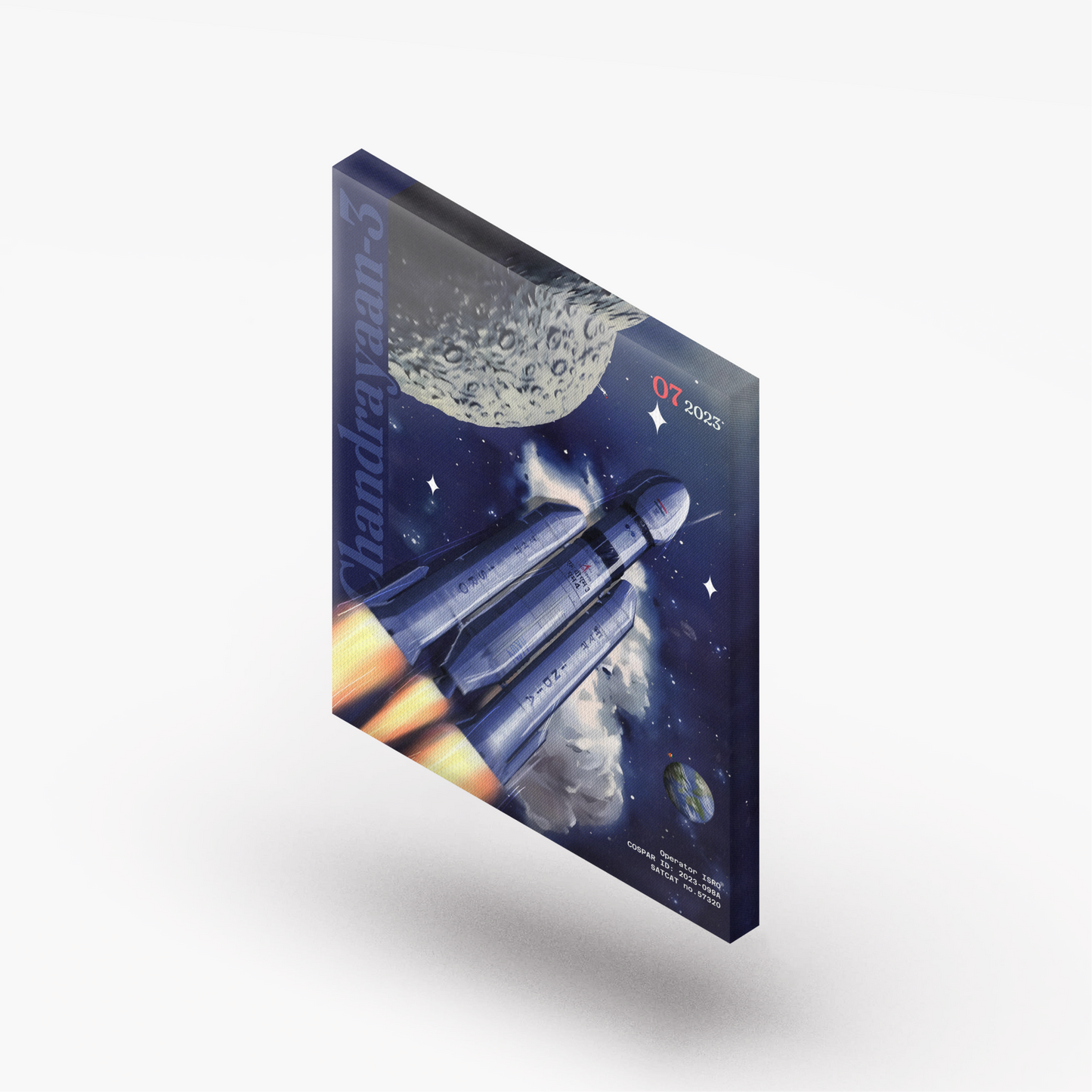 Vikram Lunar Canvas