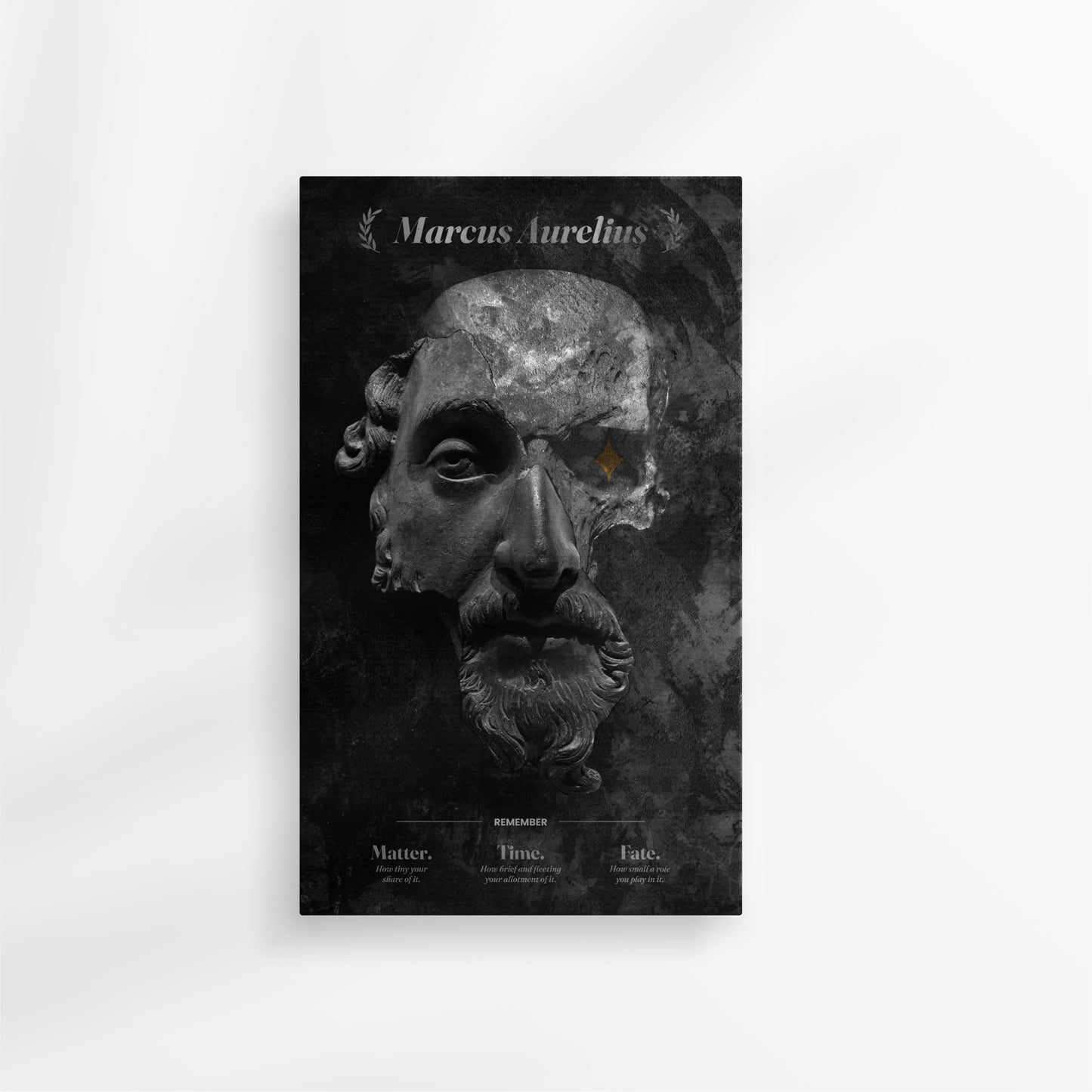 The Stoic Man Canvas