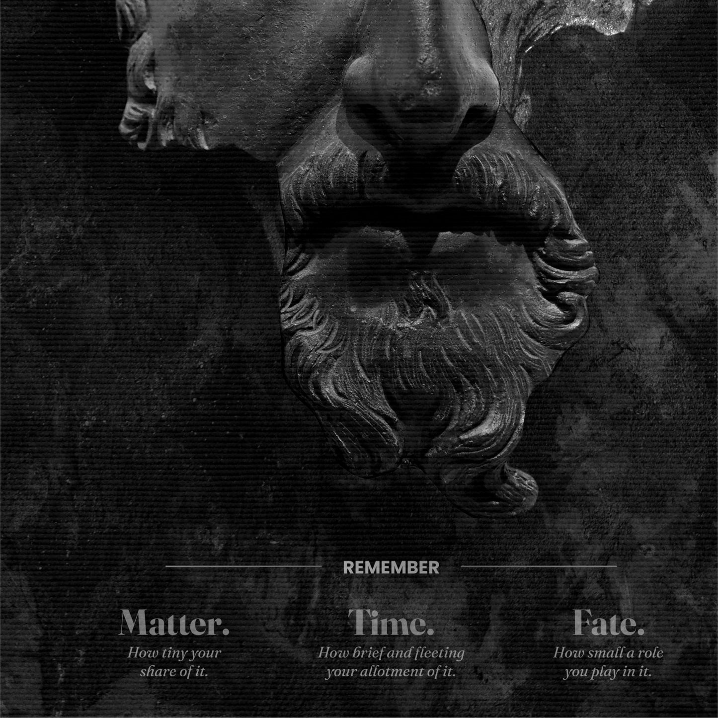 The Stoic Man Canvas