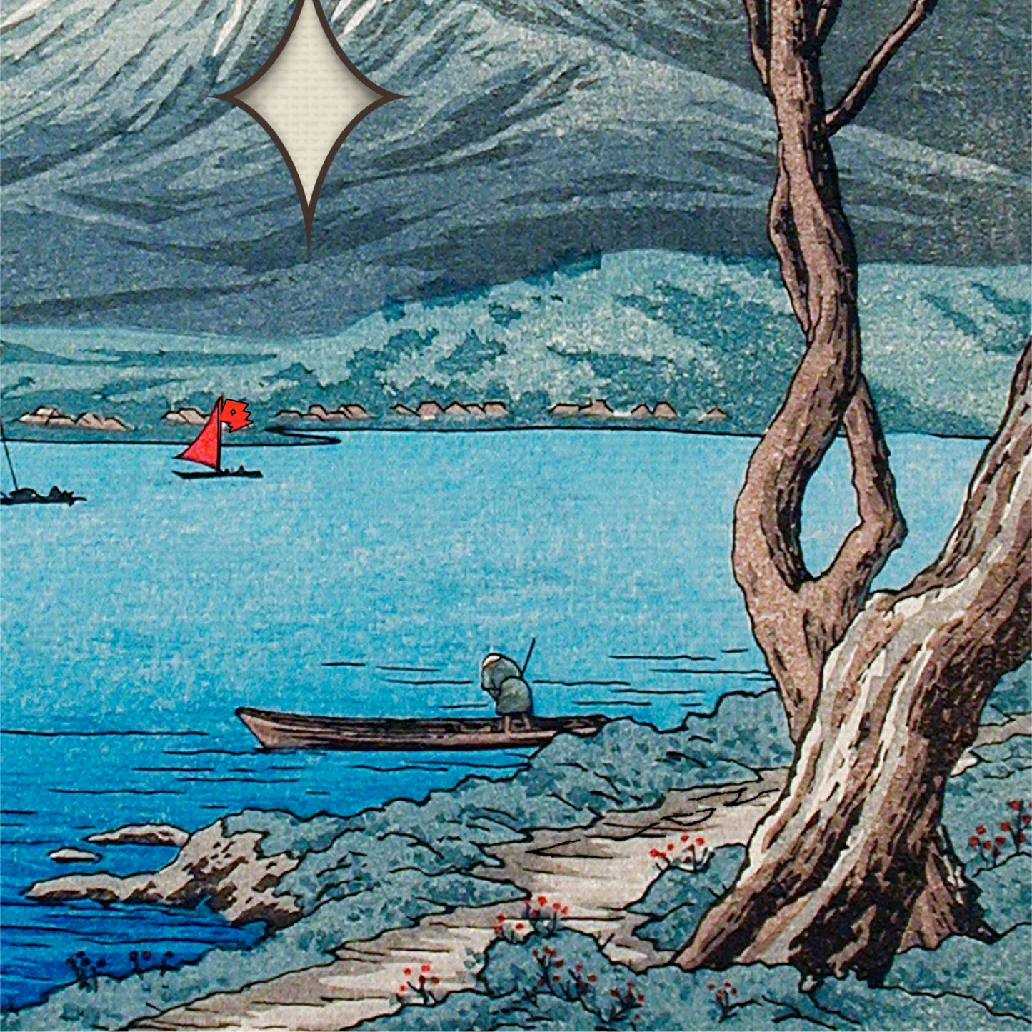 Fuji-Shore Canvas