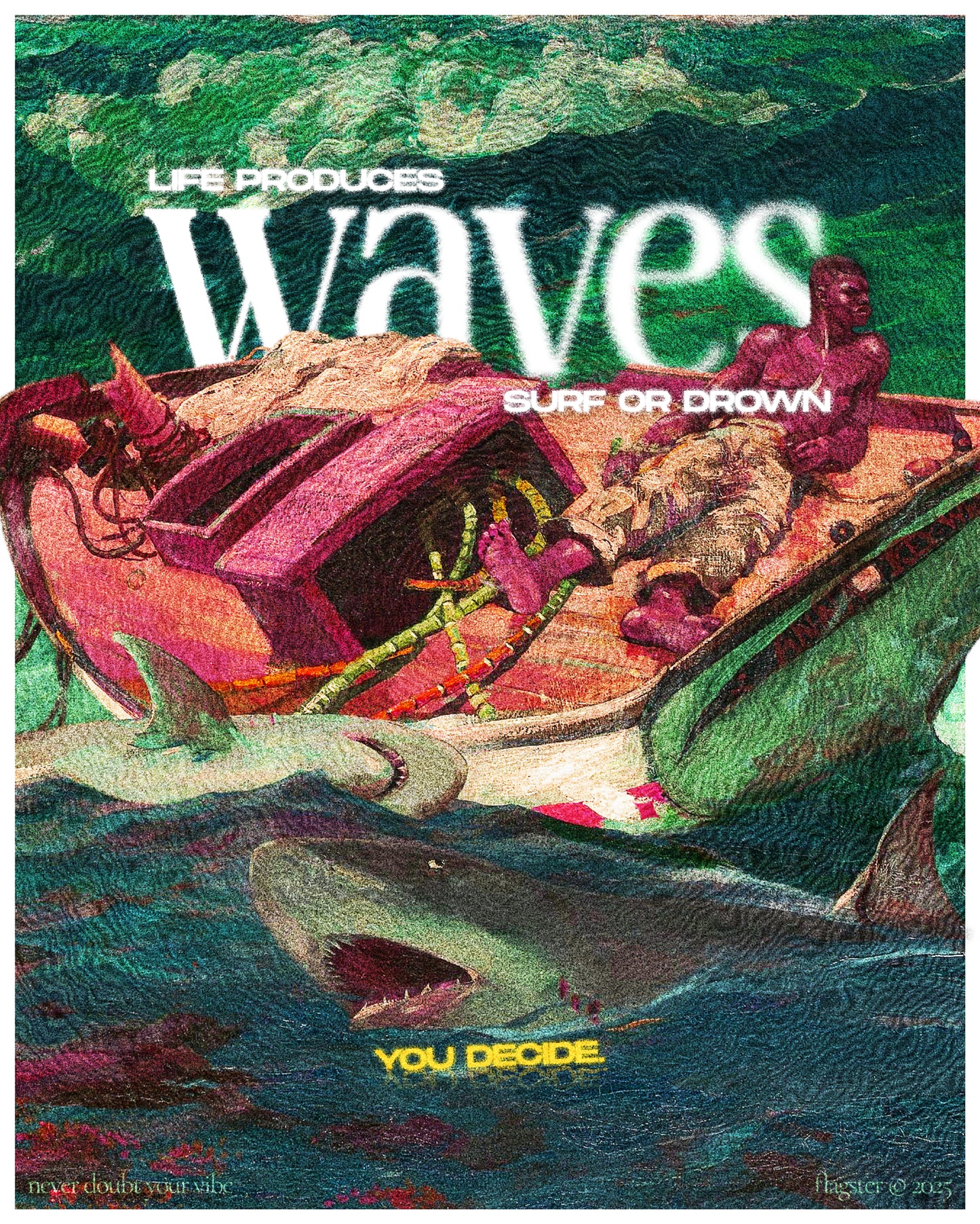 Waves - Canvas