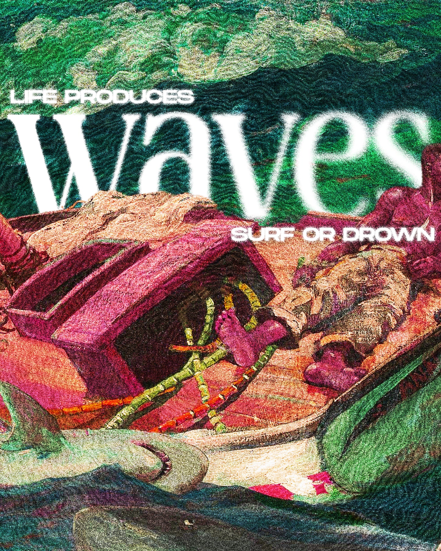Waves - Canvas