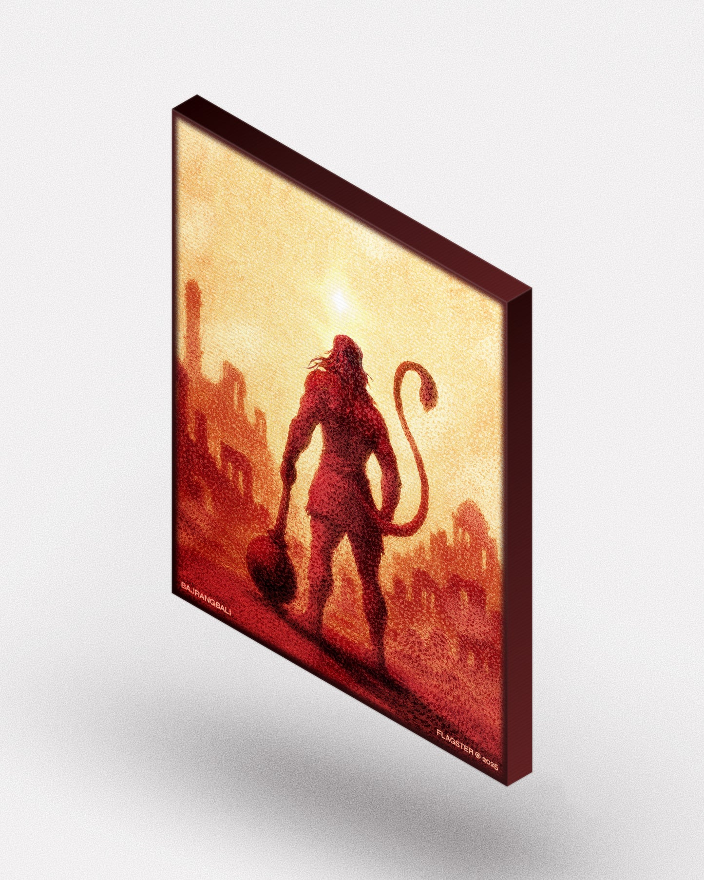 Bajrangbali - Canvas