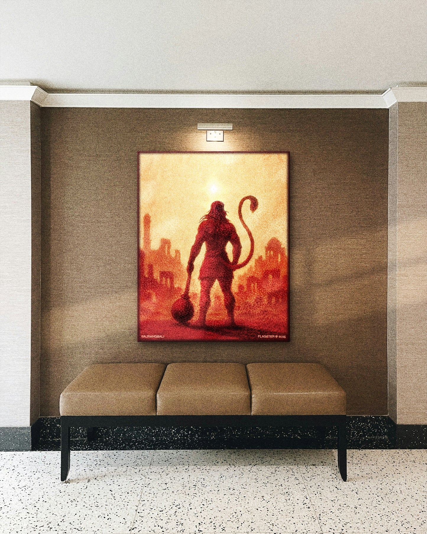 Bajrangbali - Canvas