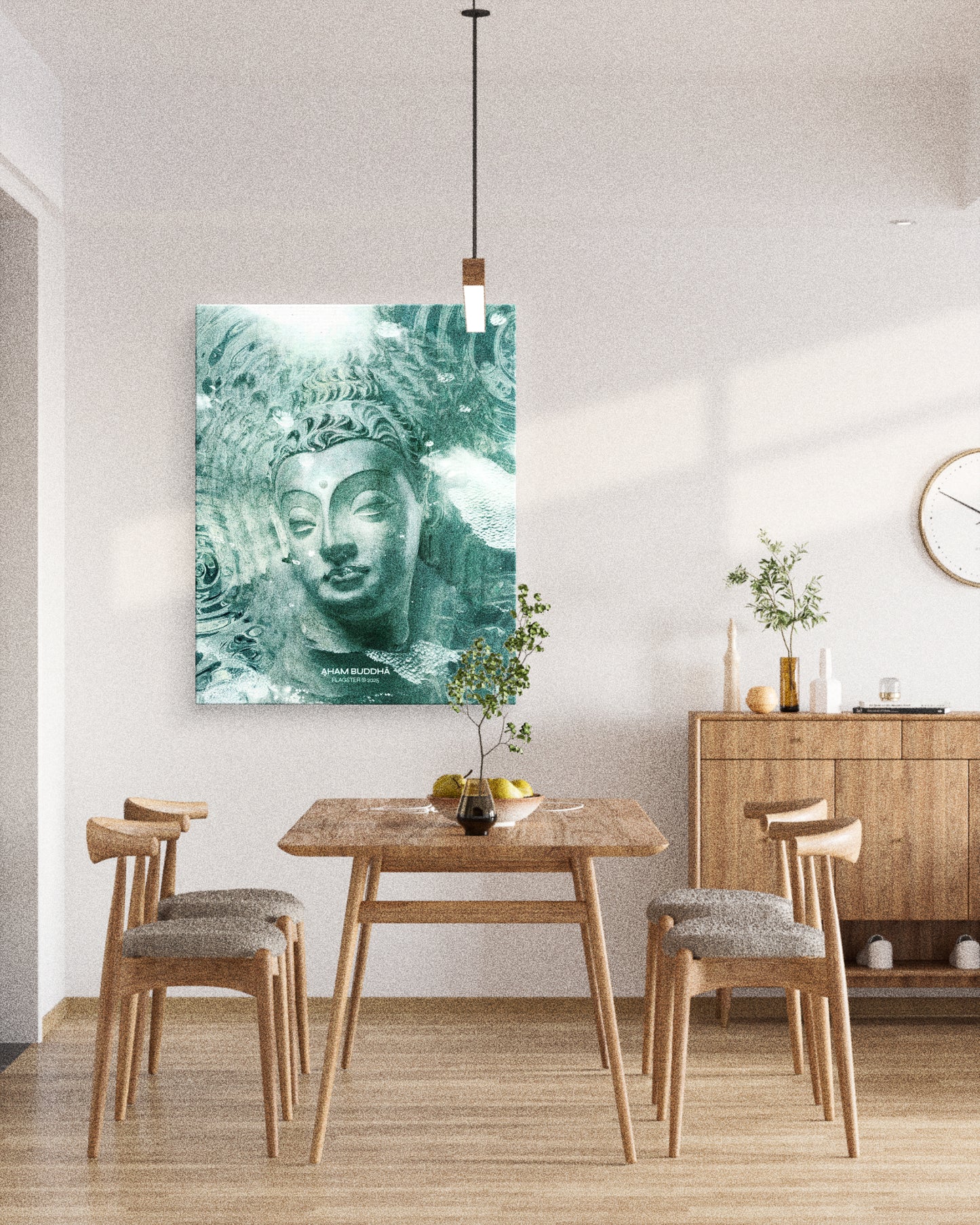 Aham Buddha - Canvas