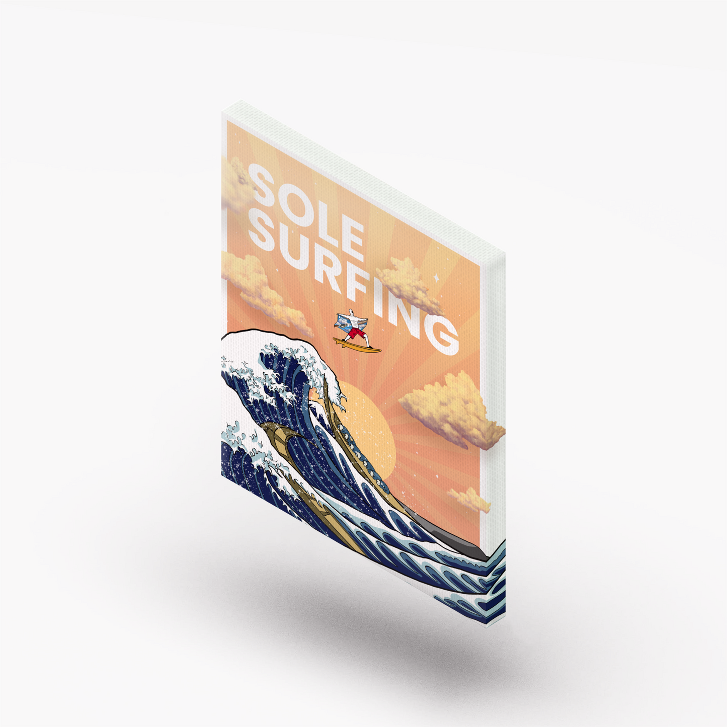 Sole Surfing Canvas