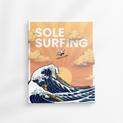 Sole Surfing Canvas