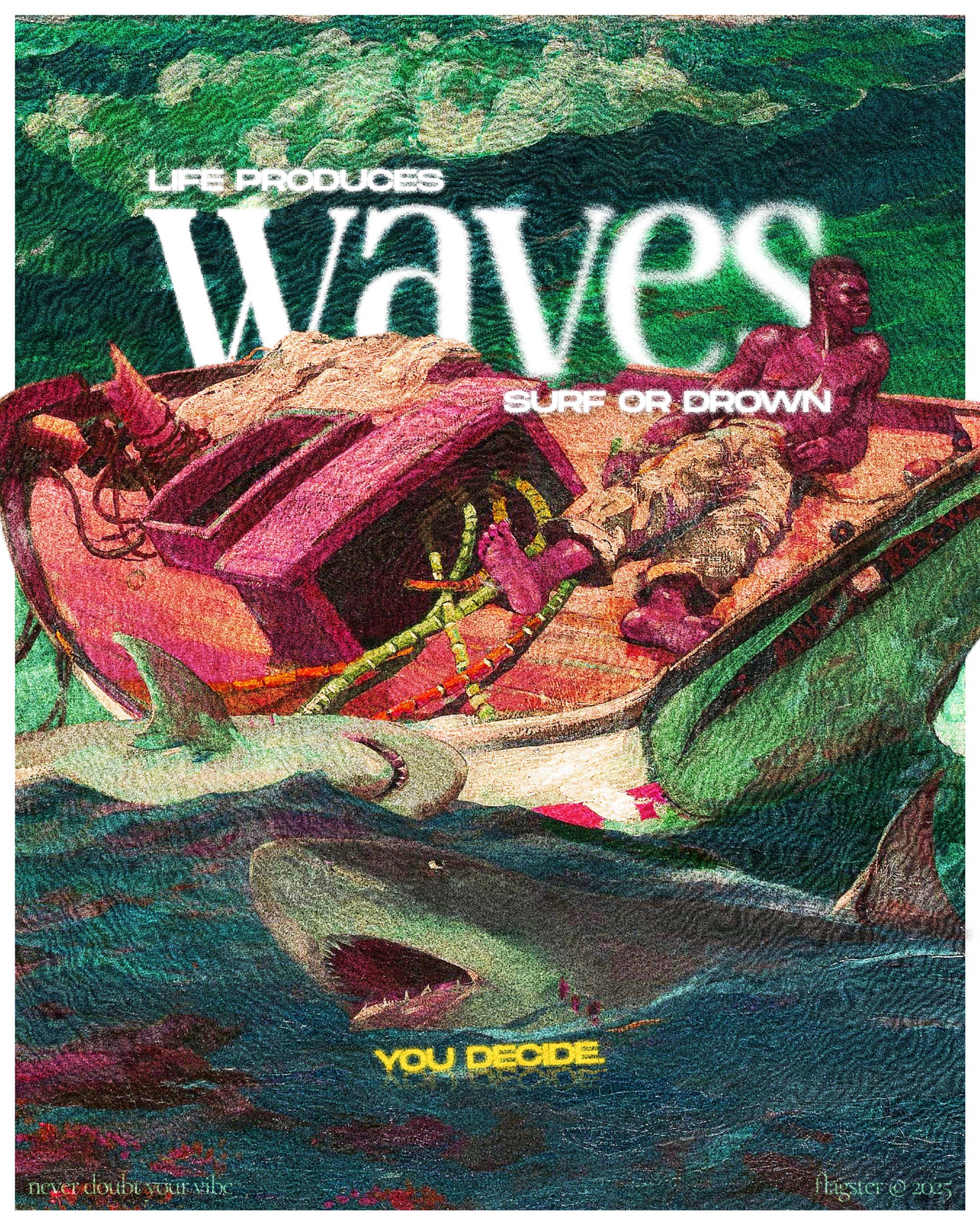 Waves - Canvas