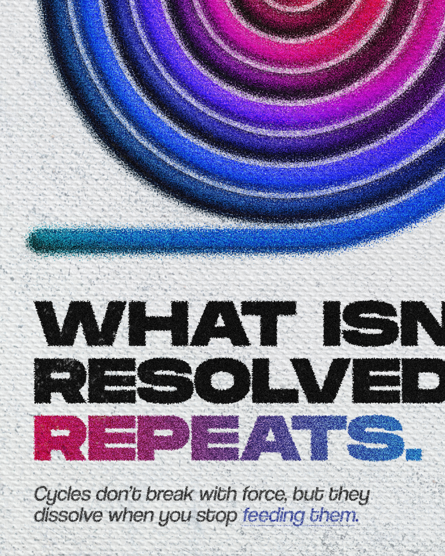 Resolve Repeat- Canvas