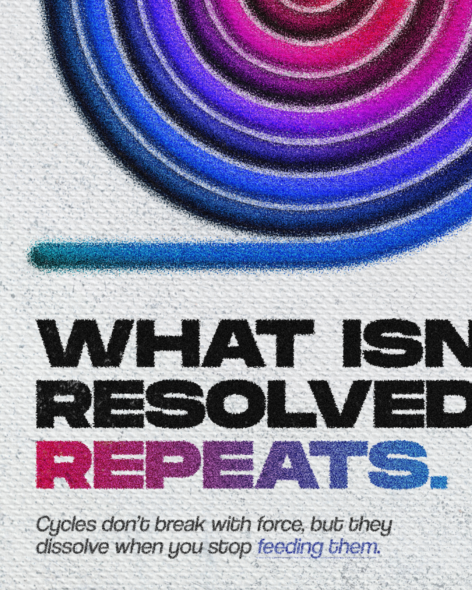 Resolve Repeat- Canvas
