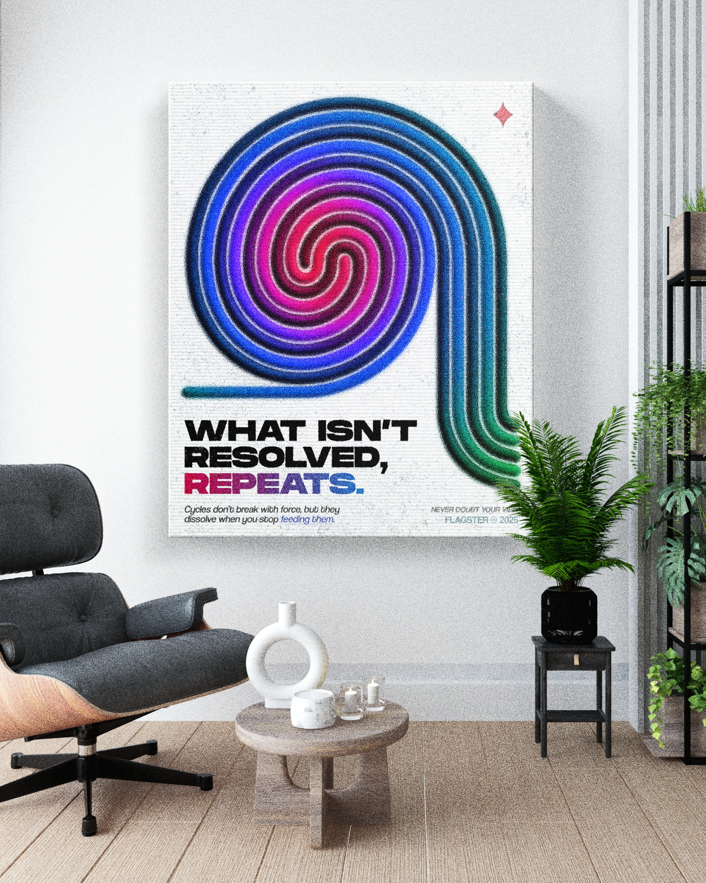 Resolve Repeat- Canvas